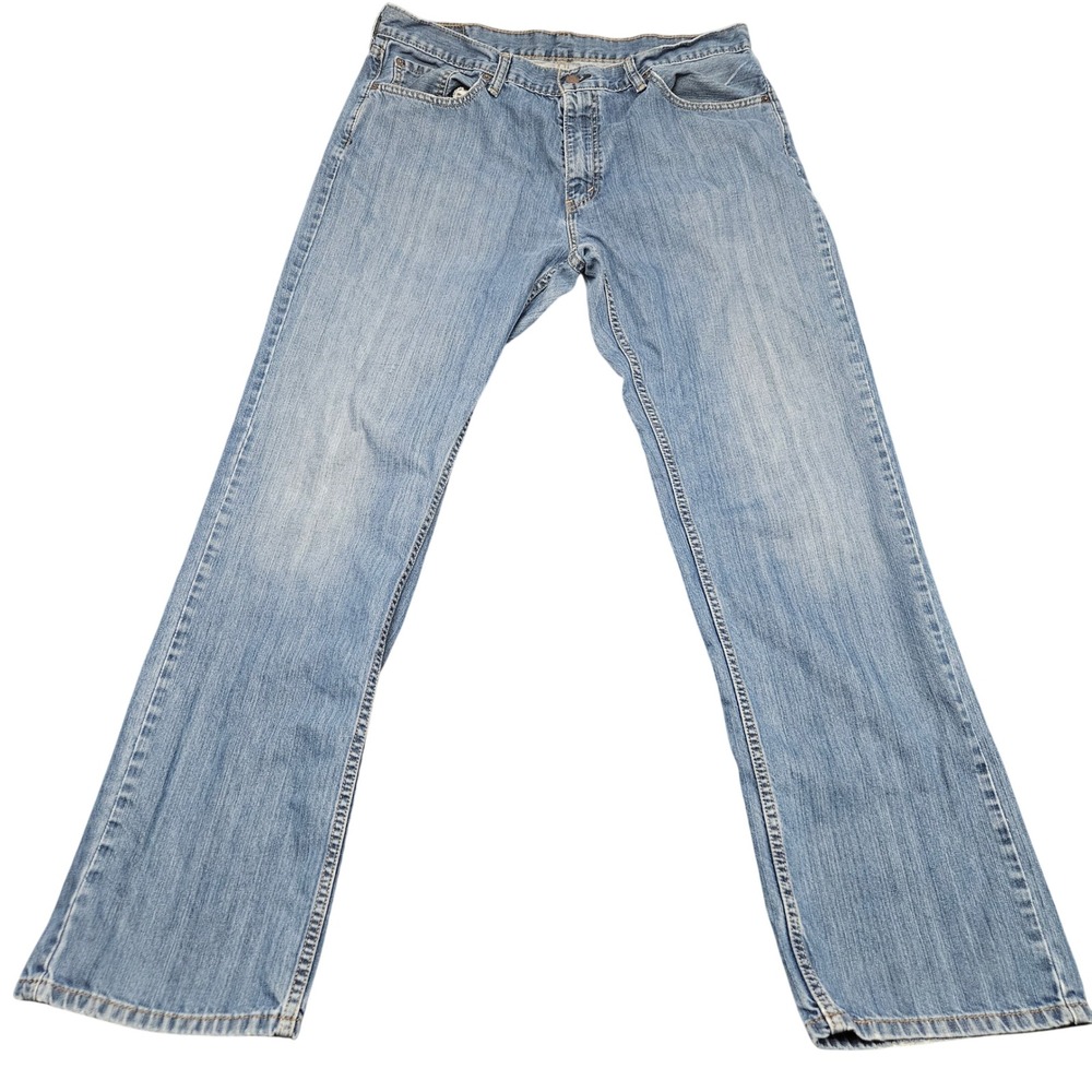 Levis 559 Relaxed Straight‎ Jeans 36x34 Y2K Light Wash Denim Streetwear Relaxed